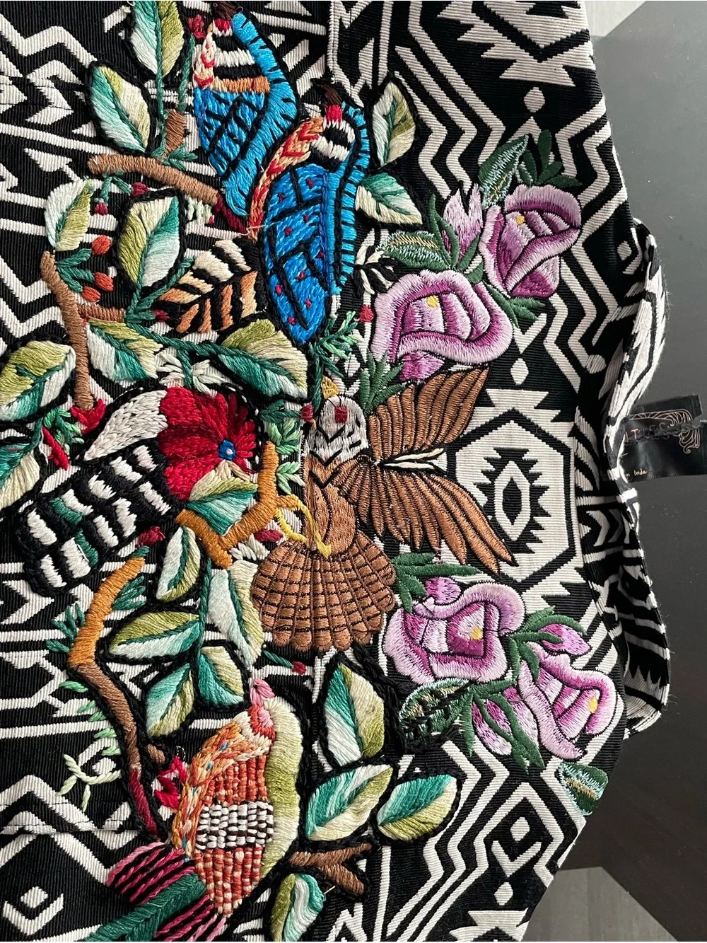 Free People New Romantics Native whisper jacket - Picture 9 of 12
